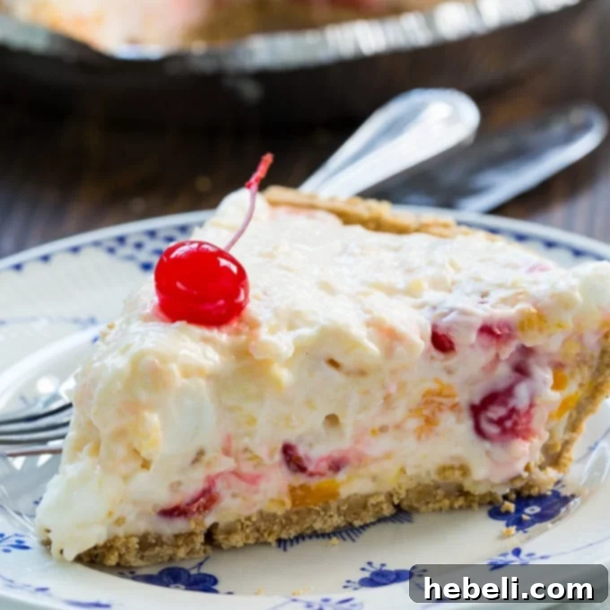 Creamy Ambrosia Pie