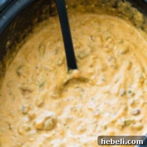 Crock Pot Beef Queso