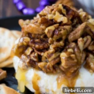 French Quarter Pecan Cheese Spread, a visually stunning appetizer.