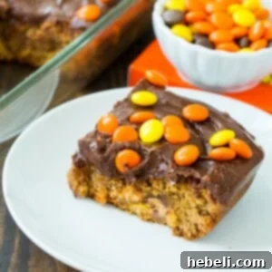 Reese's Pieces Peanut Butter Bars