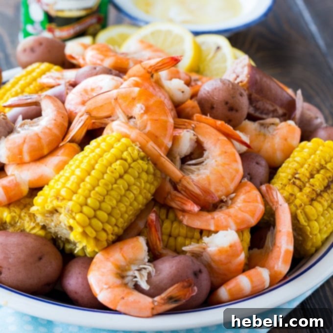 Effortless Instant Pot Low Country Boil 2 Classic Instant Pot Low Country Boil with shrimp, sausage, corn, and potatoes