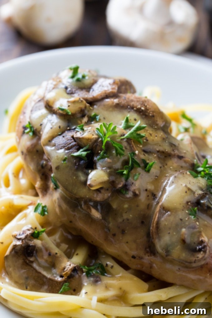 Tender Slow Cooked Chicken Marsala 4 Easy Crock Pot Chicken Marsala for a delicious weeknight meal