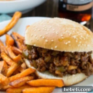 Root Beer Sloppy Joes