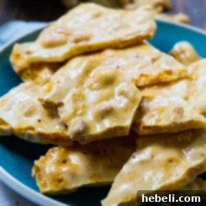 Delicious Microwave Peanut Brittle