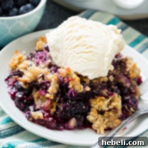 Coconut Blueberry Bliss Crisp 6 Blueberry Coconut Crisp