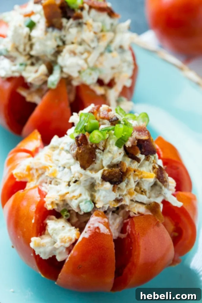 Bacon Cheddar Ranch Chicken Salad