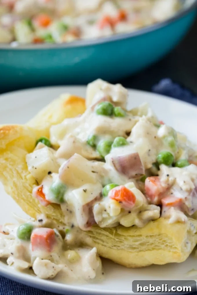 Deconstructed Chicken Pot Pie 4 Inside Out Chicken Pot Pie