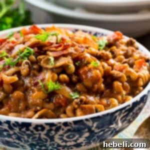 Hot and Spicy Black-Eyed Peas recipe thumbnail