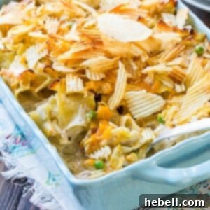 From Scratch Tuna Noodle Casserole