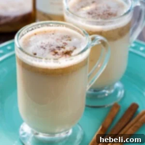 Hot Buttered Rum, ready to serve