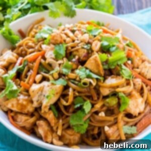 Thai Chicken Pasta