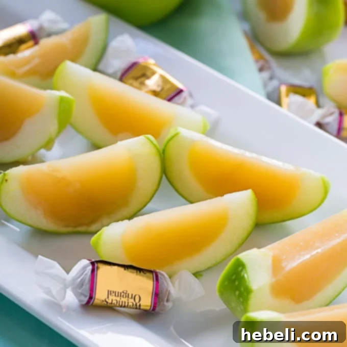 Caramel Apple Shooters 2 Caramel Apple Shots, a festive fall party drink