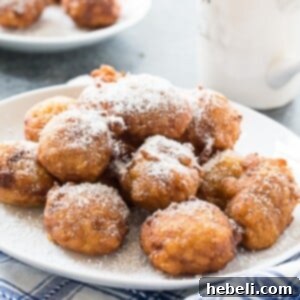 Sweet Calas ready to be served