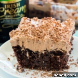 Irish Cream Poke Cake