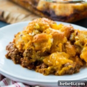 Sloppy Joe Tater Tot Casserole recipe image