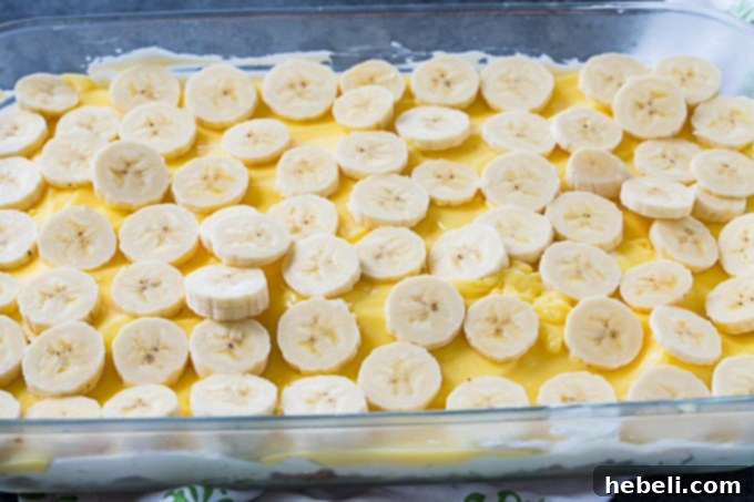 Creamy Banana Bliss 4 Ingredients for the Banana Cream Delight crust: vanilla wafers, butter, and sugar