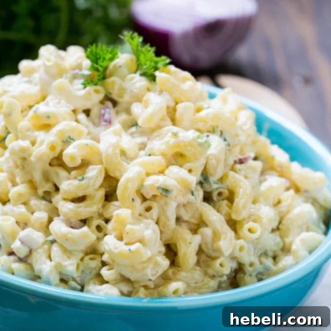 Easy Macaroni Salad Recipe