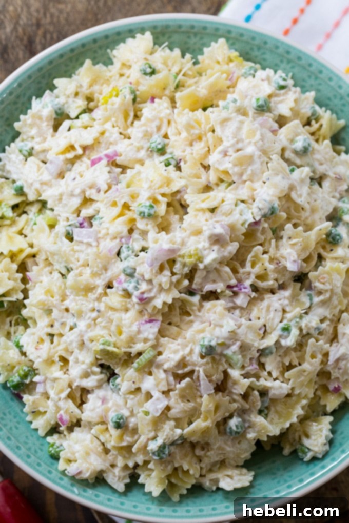 Spicy Horseradish Pasta Salad