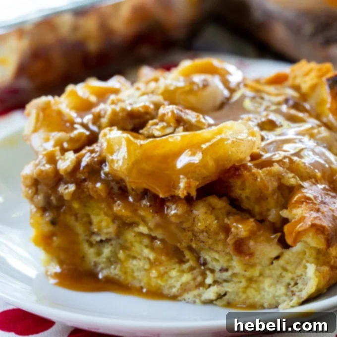 Baked Apple Pie French Toast 2 Delicious Apple Pie French Toast Casserole, perfect for fall mornings and holiday brunches.