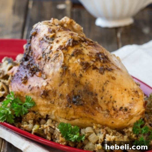 Set It and Forget It Thanksgiving 3 Crock Pot Turkey Breast - Juicy and Tender