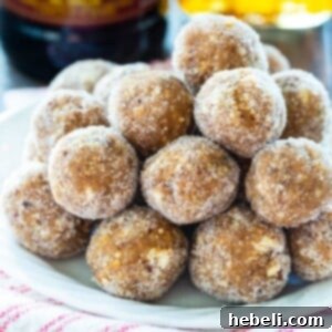 Classic Rum Balls, a simple and delicious no-bake treat.