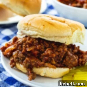 Delicious Crock Pot Sloppy Joes
