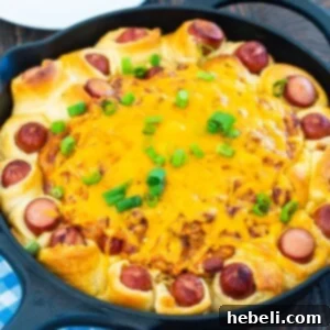 Chili Dog Skillet hero shot