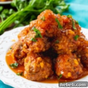 Ham Balls with Apricot Glaze