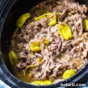 Crock Pot Mississippi Pulled Pork