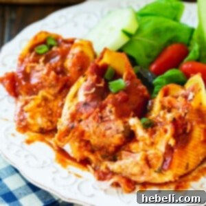 Stuffed Shells with Pulled Pork