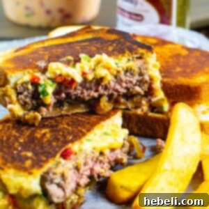 Gooey Pimento Cheese Patty Melts 5 Pimento Cheese Patty Melts