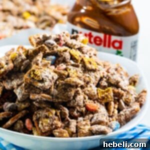 Bowl full of Muddy Buddies