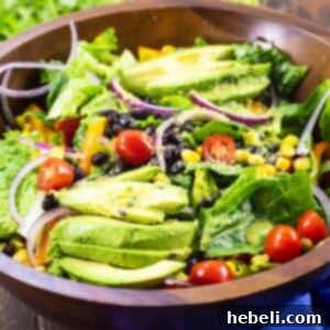Southwestern Salad with Jalapeno Lime Vinaigrette