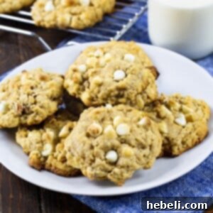 White Chocolate Oatmeal Cookie