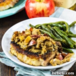 Bourbon Apple Pork Chops