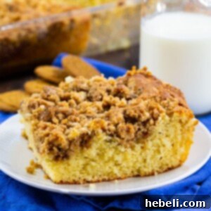 Gingersnap Toffee Coffee Cake