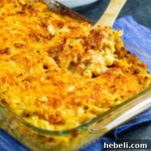 Cajun Shrimp and Crab Mac and Cheese recipe card image