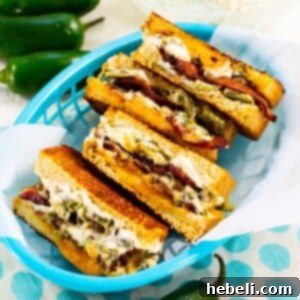 Jalapeno Popper Grilled Cheese