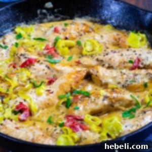 Creamy Pepperoncini Chicken