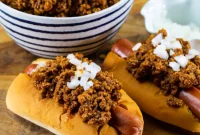 Ultimate Chili Dog Topping