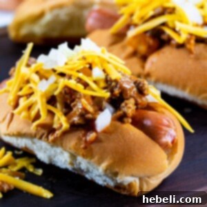 Hot Dog Chili in a bowl