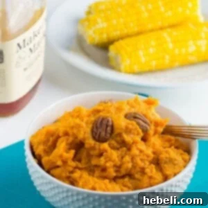 Bourbon Mashed Sweet Potatoes