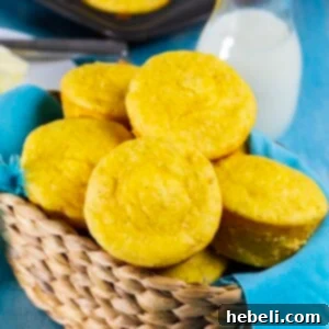 Creamed Corn Cornbread Muffins
