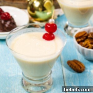 Bourbon Ball Cocktail in a glass