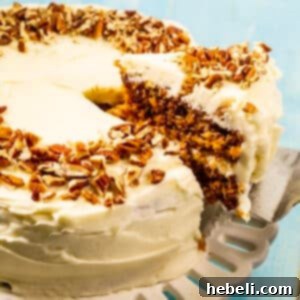 Easy Carrot Cake - recipe card image