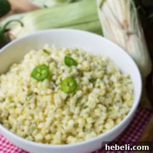 Jalapeno Creamed Corn