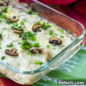 A smaller image of Sherried Chicken with Mushrooms, ideal for a recipe card.