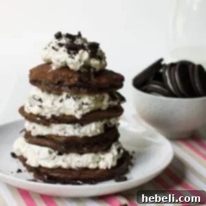 Double Stuffed Oreo Pancakes