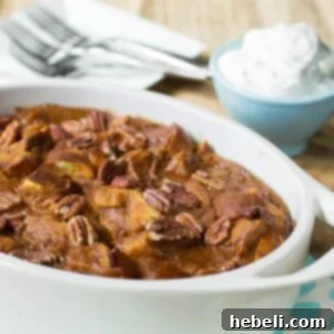 Pumpkin Bread Pudding with Maple Bourbon Whipped Cream