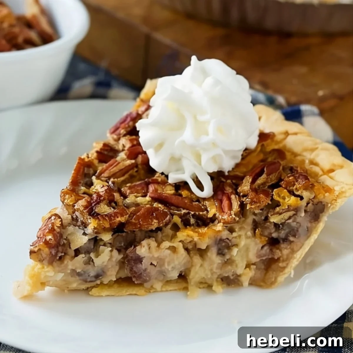 The Pecan Pie Universe 14 A tropical twist: a creamy Coconut Pecan Pie, infused with the delightful flavor of coconut.